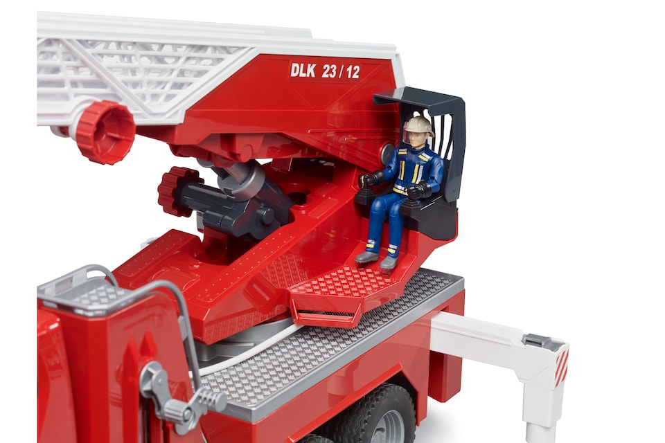 image 1 of Bruder Scania Super 560R Fire engine with ladder, waterpump and L S Detailed Vehicle & Playset Model