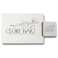 Surf Bar (Placemat & Coaster Set)