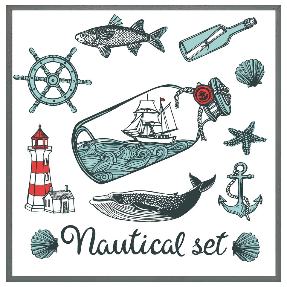 image 1 of Nauticle items (Picture Frame) Black | XS