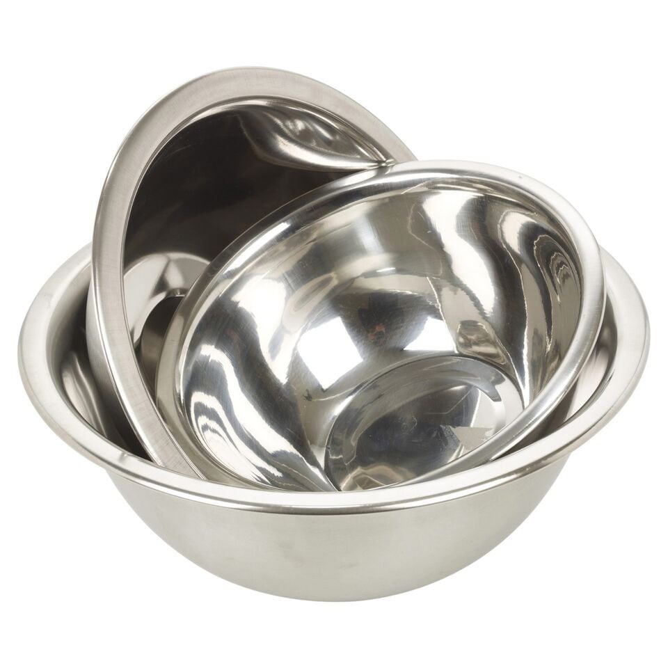image 1 of Set of 3 Deep Mixing Bowls