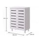 image 4 of 2 Door 4 Tier Shoe Cabinet