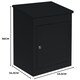 image 4 of Black Anti-Theft Parcel Post Box