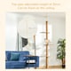 image 4 of PawHut 260cm Cat Tree Floor To Ceiling Adjustable Height