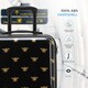 image 9 of Flight Knight Carry On Suitcase - 8 Wheel TSA Lock USB Port - Anti Crack Case Hard Luggage Approved for easyJet, Jet2, BA White | White/Red Ladybird | Cabin Bag
