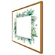 image 1 of Square botanical border (Picture Frame) Brown | Oak | S