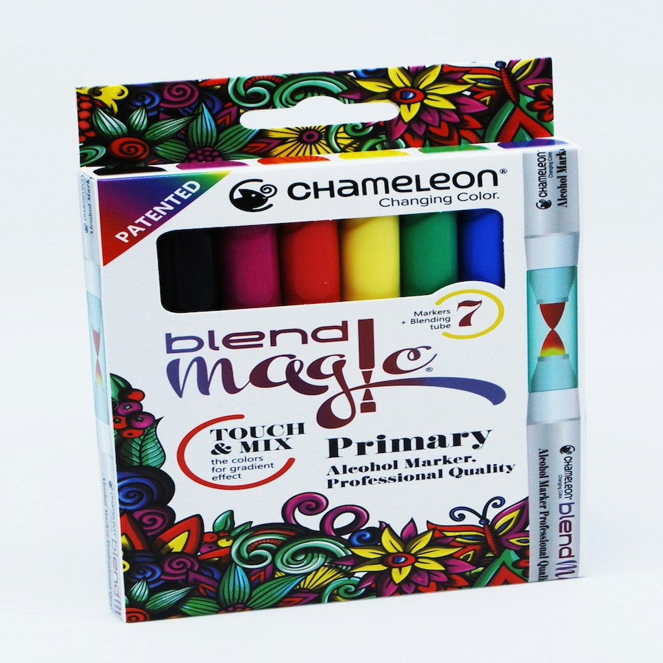 image 1 of Chameleon Blend Magic Primary 7 Pen Set