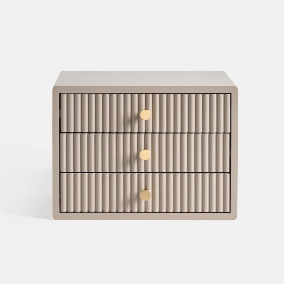 image 1 of OHS Ribbed Desktop Drawers Organiser Cabinet Storage