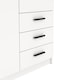 image 10 of Sprint Wardrobe with 2 Doors + 3 Drawers in White