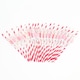 image 1 of Assorted Summer Paper Straws - Pack of 20