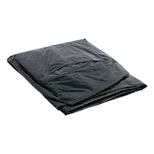 Redwood Round Heavy-Duty Fire Pit Cover - 85cm - Black