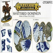 Games Workshop Warhammer Age of Sigmar Shattered Dominion Oval Bases 60/90 mm