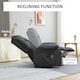 image 4 of HOMCOM Power Lift Recliner Chair, Lift Chair for Elderly with Massage | Grey | One Size