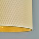 image 2 of ValueLights Leno Natural Ceiling Pendant Shade Cream