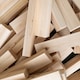 image 4 of Giant Wooden Jenga Style Tumbling Tower Garden Party Game