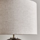 image 5 of Set of 2 Lola - Smoke Mirror Dimpled Glass 43cm Table Lamps