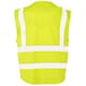 image 2 of SAFE-GUARD by Result Unisex Adult Executive Mesh Safety Hi-Vis Vest - Fluorescent Yellow - XL