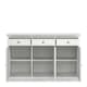 image 6 of Paris Sideboard with 3 doors and 3 drawers in White White