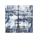 image 1 of Blue Grunge Pattern Splash Back | White