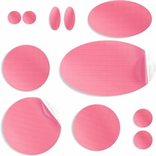 aZengear Repair Patches for Jackets, Tent, Shoe, Gear - Waterproof, Self-Adhesive, Tear-Cold-Heat-Resistant (11 Pieces, Pink)
