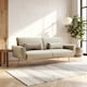 image 1 of Interiors by Premier Hatton Mink Velvet Sofa Bed Brown