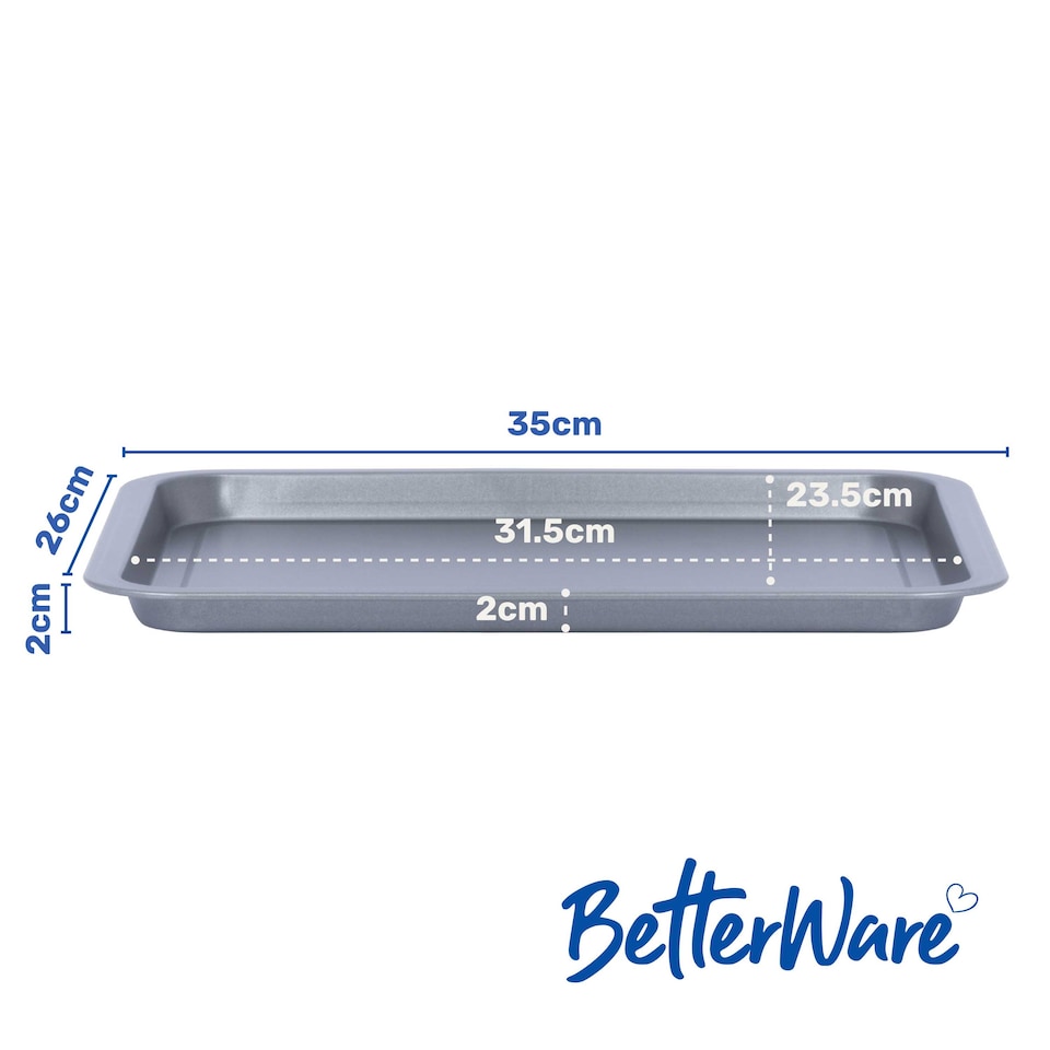 image 1 of BetterWare Essentials 35cm Non-Stick Oven Tray