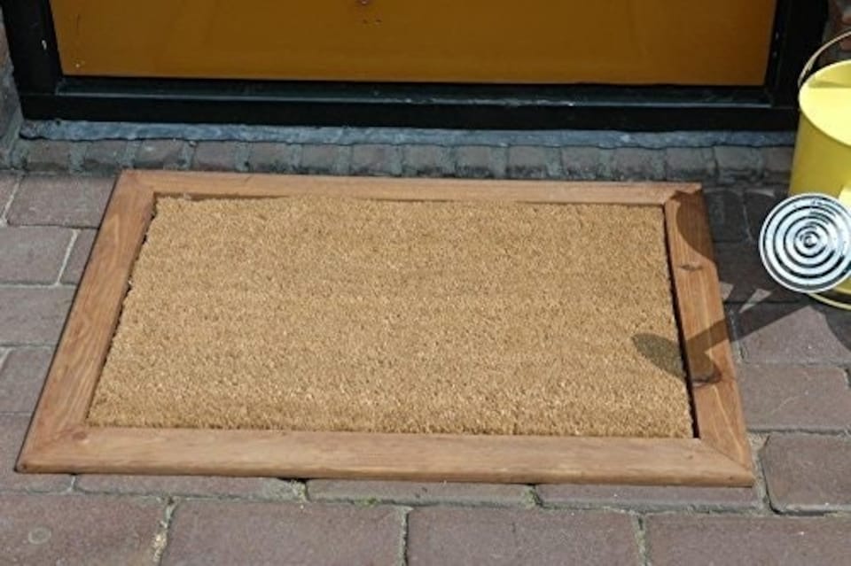 image 1 of Doormat Plain Coconut Fibre 60 X 40Cms