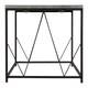 image 3 of Athens Rectangular Coffee Table - L45 x W100 x H45 cm - Concrete Effect/Black | Grey