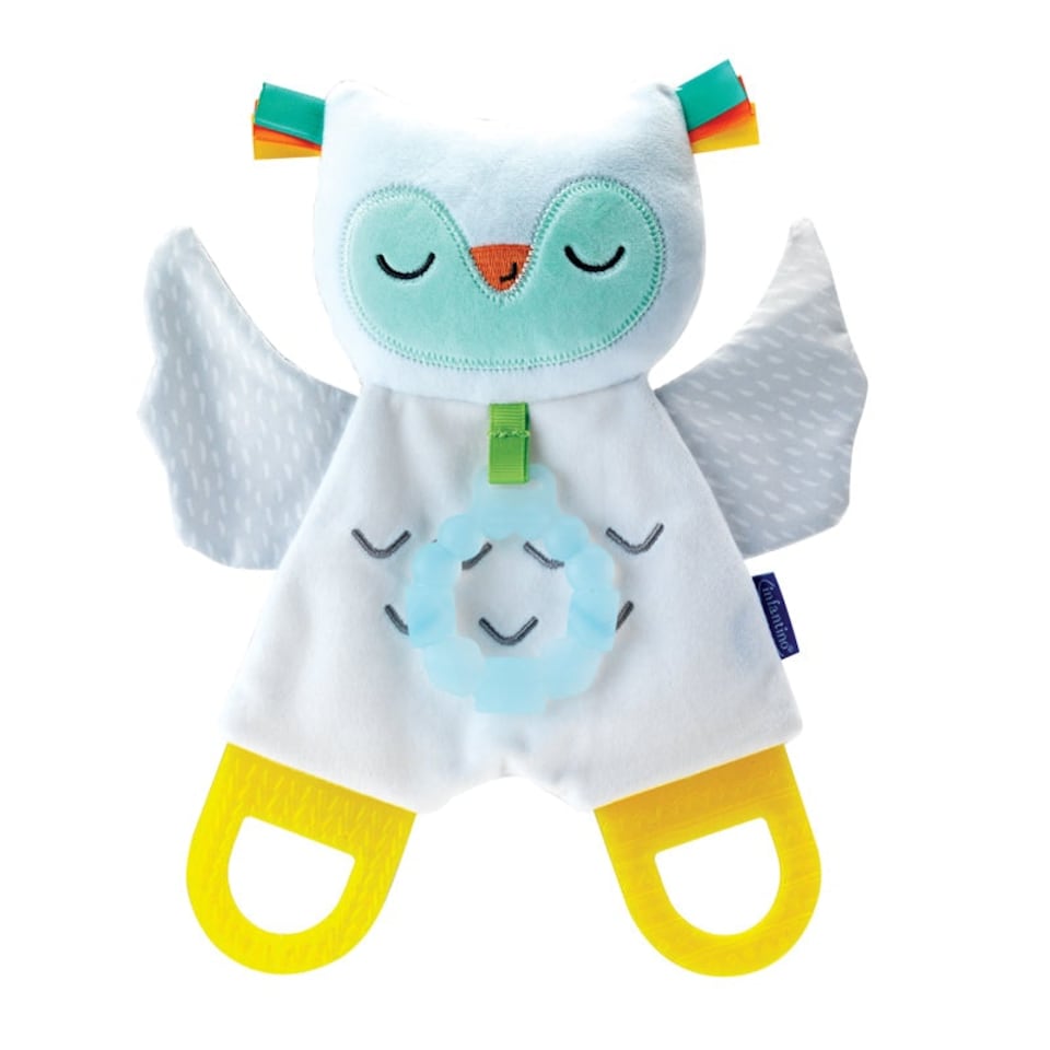 image 1 of Infantino Glow-In-The-Dark Cuddly Pal With Teether
