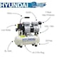 image 5 of Hyundai 8 Litre Air Compressor, 4CFM/100psi, Silenced, Oil Free, Direct Drive 0.75hp | HY5508