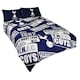 image 1 of Tottenham Hotspur FC Childrens/Kids Official Patch Football Crest Duvet Set - Navy/White - Double