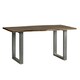 image 1 of Medium Sized Dining Table Linden Live Edge Brown
