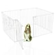 image 1 of Bettacare Pet Pen, 105cm x 144cm, White, 70cm High, Dog Pen for Pets and Puppies, Dog Playpen suitable for Indoor and Outdoor use White