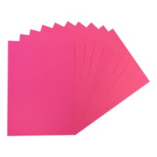 Pack of 20 Sheets A2 Pink Colored Craft Papers 230gsm