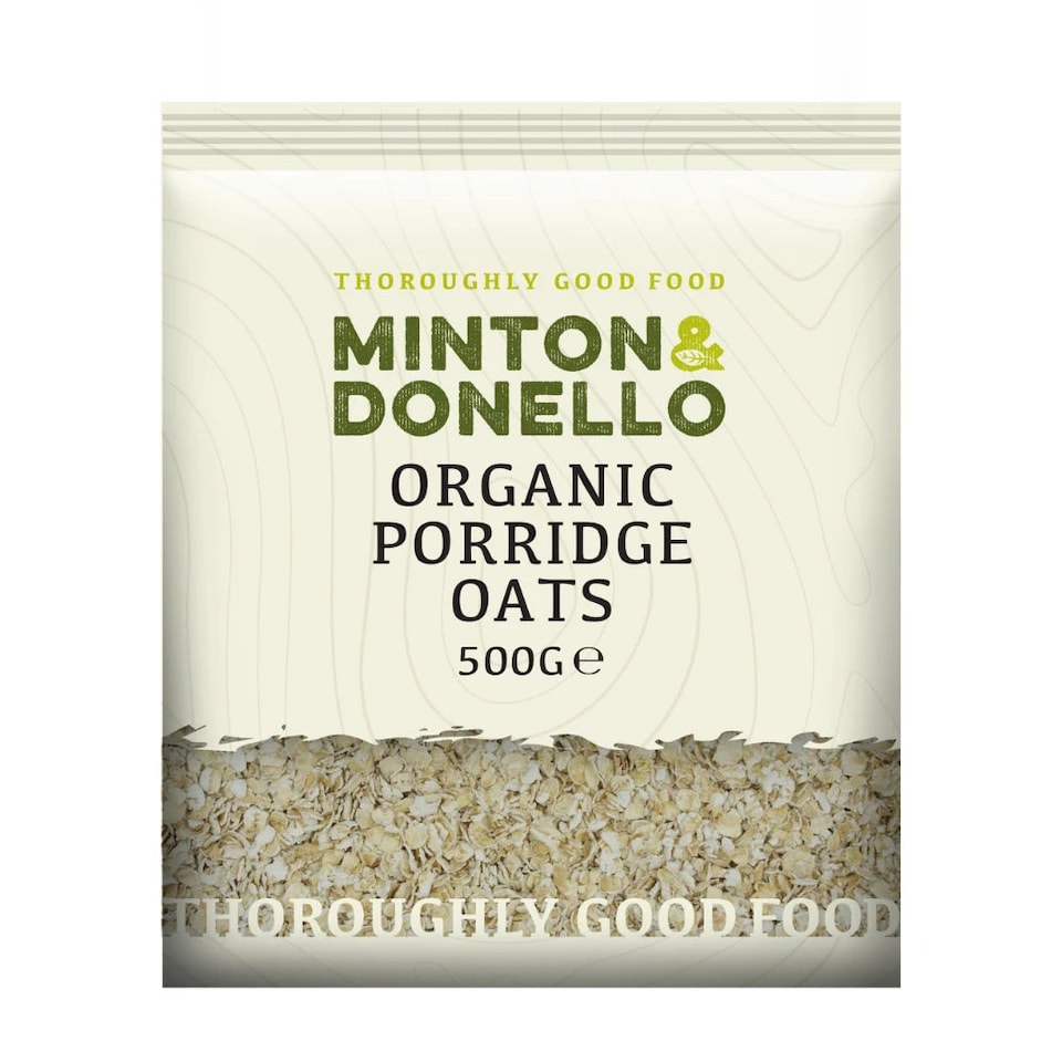 image 1 of Minton & Donello Organic Porridge Oats 6 x 500g