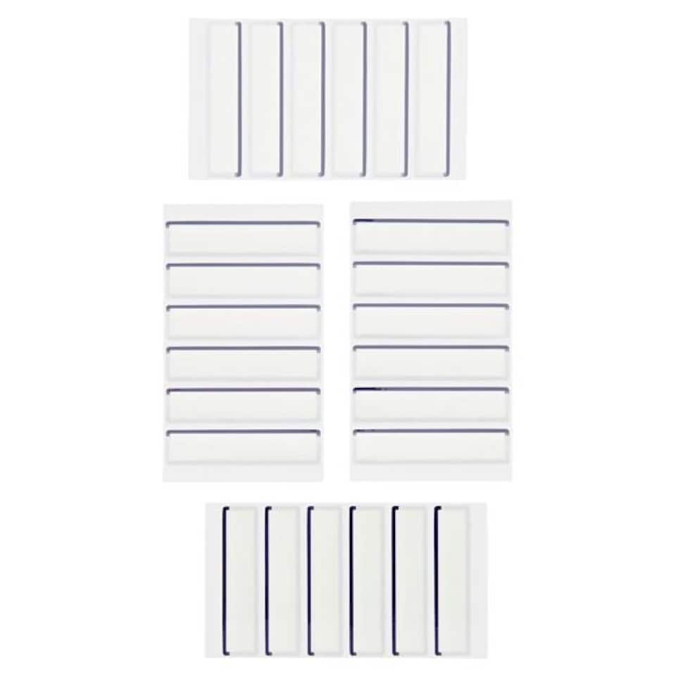 image 1 of Pack of 24 70x15mm Waterproof Self Adhesive Sealable Labels by Ormond