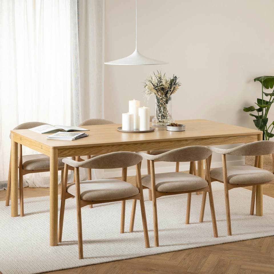 image 1 of Atlantic  Dining Table in Oak