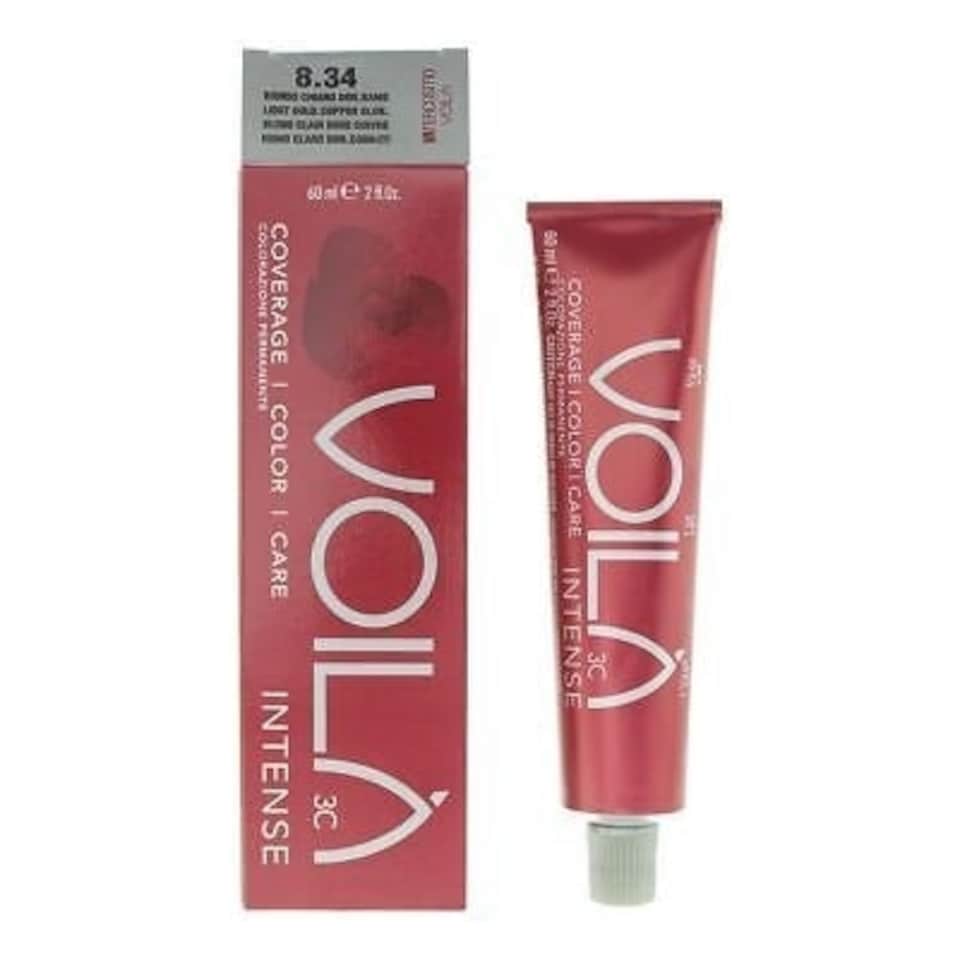 image 1 of Intercosmo Voila 3C 8.34 Light Golden Copper Blonde Hair Colour 60ml For Women N/A