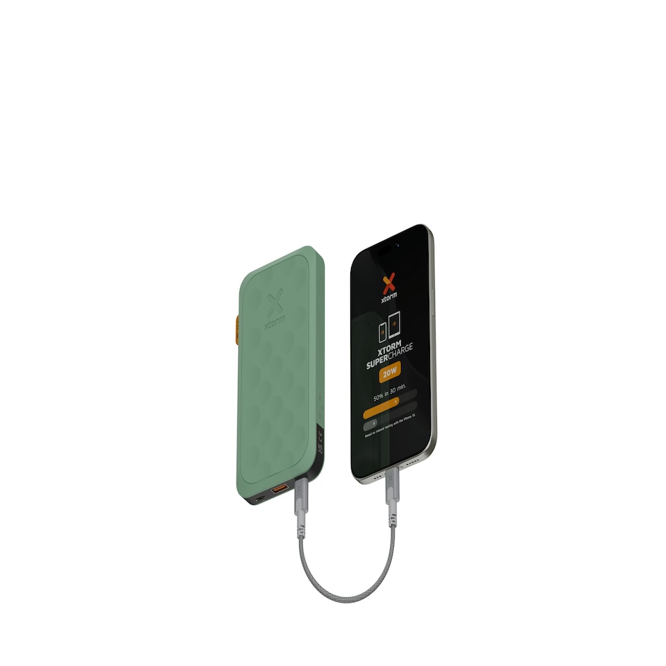 image 1 of Xtorm 20W Fuel Series Powerbank 10.000 Sage Green