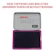 image 3 of Purple Ink Stamp Pad 122 x 48mm – Long-Lasting Ink Pad for Clear, Consistent Impressions