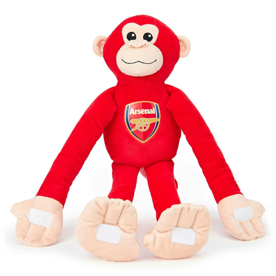 Arsenal FC Monkey Plush Toy - Red - One Size