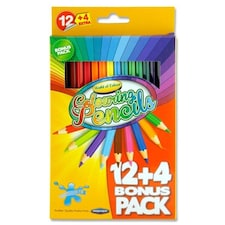 Box of 12 + 4 Colouring Pencils by World of Colour