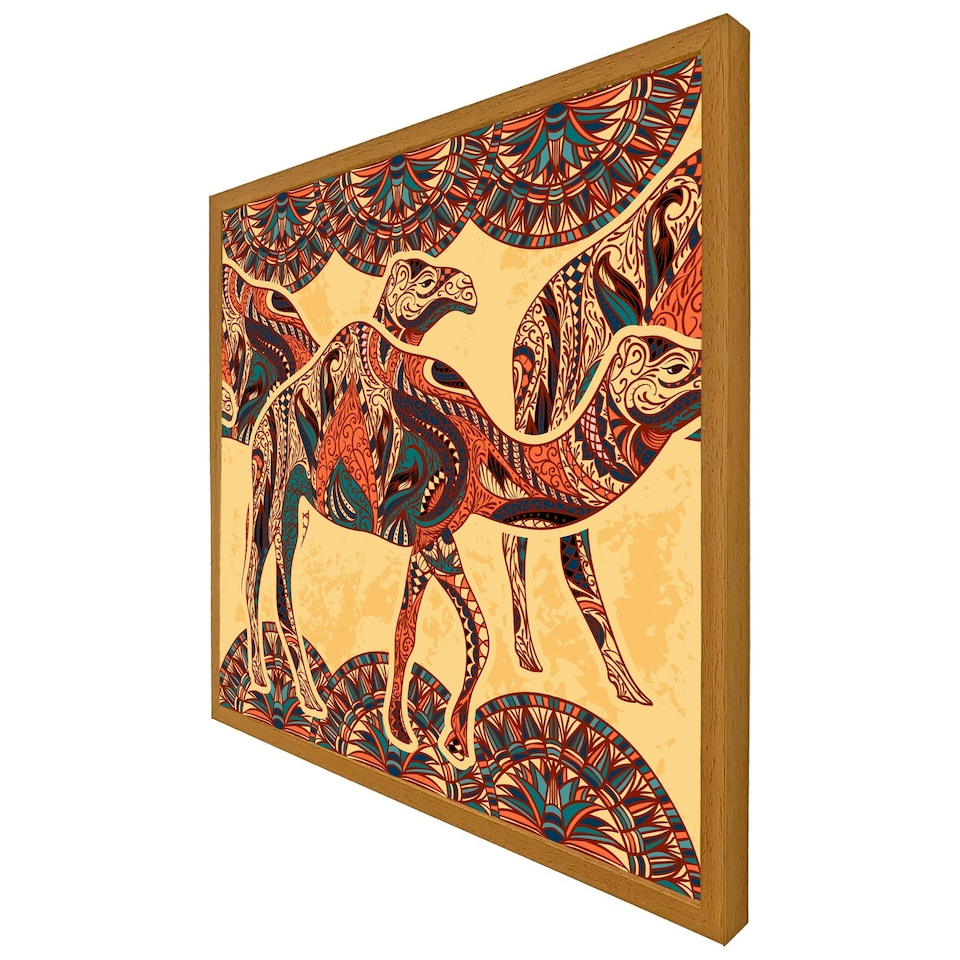 image 1 of Camels (Picutre Frame) Black | L