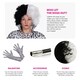 image 2 of Evil Dog Lady Accessory Set - Wig, Gloves & Cig Holder Black | One Size
