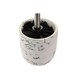 image 2 of Toilet Brush DKD Home Decor Black Cement White 10 x 10 x 36 cm Black