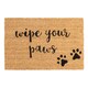 image 1 of Nicola Spring Coir Door Mat - 60 x 40cm - Paws