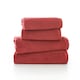 image 2 of Romeo 100% Cotton Absorbent Soft Bathroom Towels - Hand, Bath, Sheet Red | Raspberry | Bath sheet