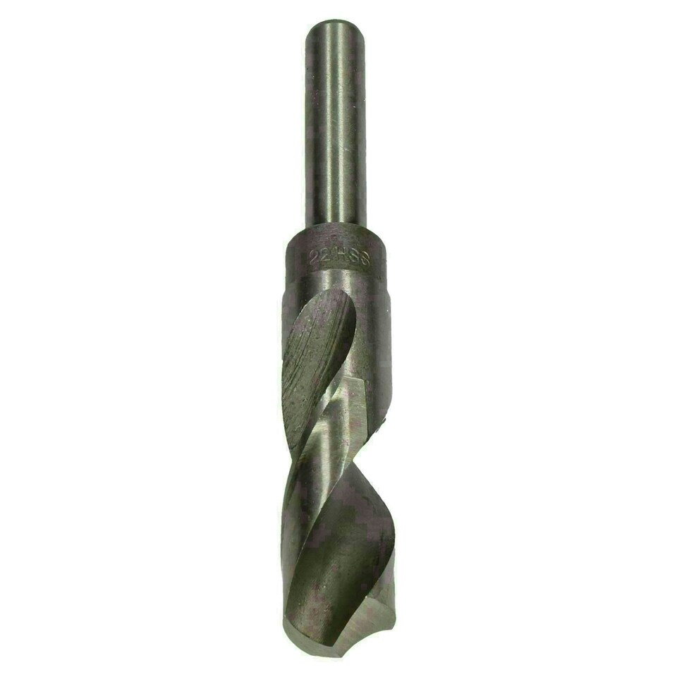 image 1 of HSS 22mm Blacksmiths Twist Drill Bit With 1/2" Shank For Steel Metal