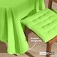 image 5 of Homescapes Lime Green Tablecloth - 178 x 300 cm | Green
