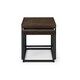 image 2 of Dark Classic Oak Nesting Lamp Tables Brown