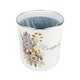 image 4 of Flower Bouquet Compost Caddy - Metal 2L Decorative Kitchen Food Waste Bin